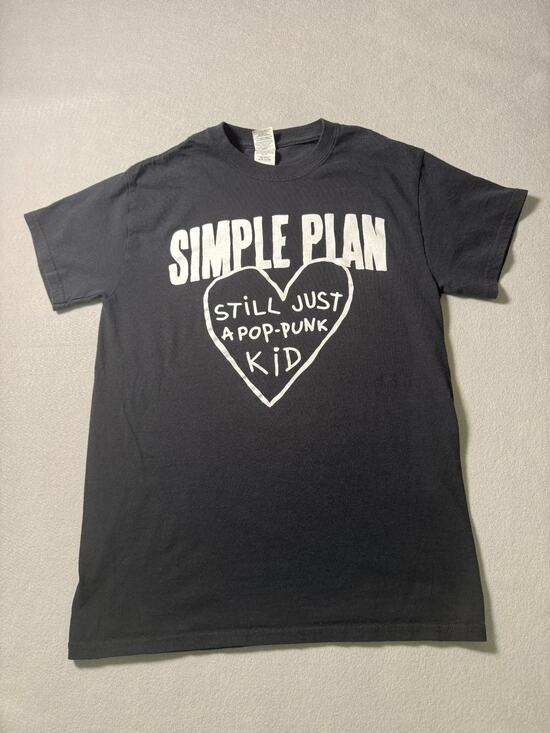 Gildan Other - Simple Plan Still Just a Pop Punk Kid T-Shirt Y2K Size Small
